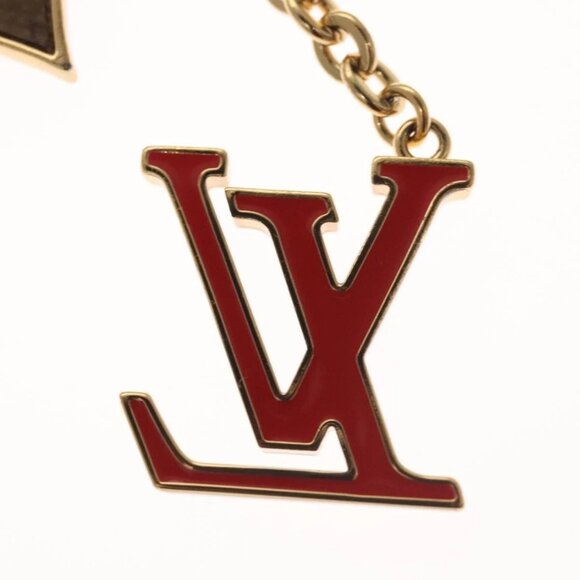 LOUIS VUITTON Porte Cles Spring Street Charm metal Gold - Picture 5 of 15
